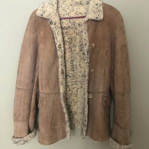 VINTAGE Sylvie Shimmel shearling jacket